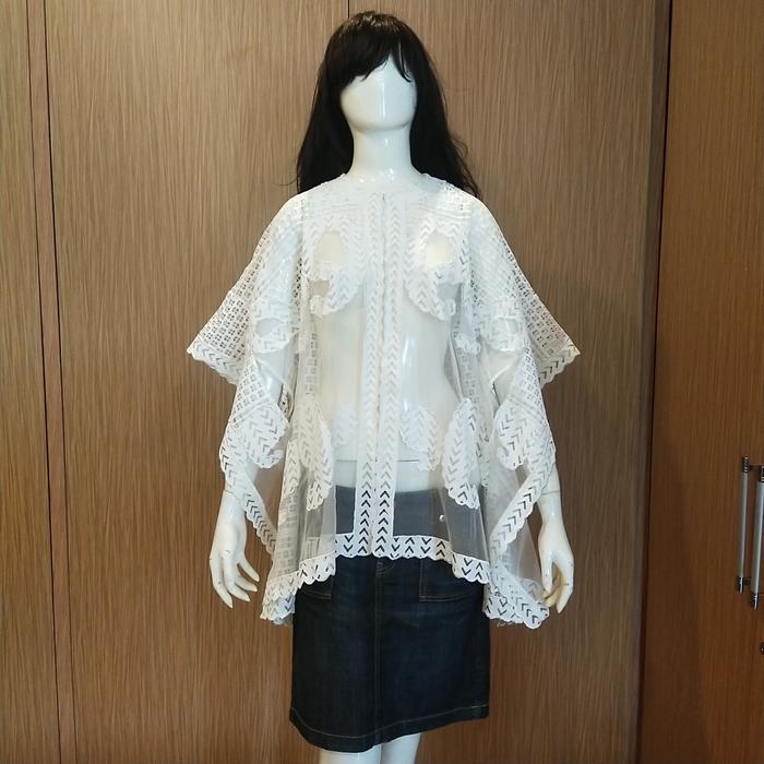 outer BIYAN STUDIO 133 original branded knit outer off-white