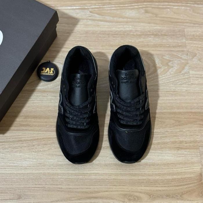 All New Sepatu Sneakers New Balance 997 Encap Full Black Pria