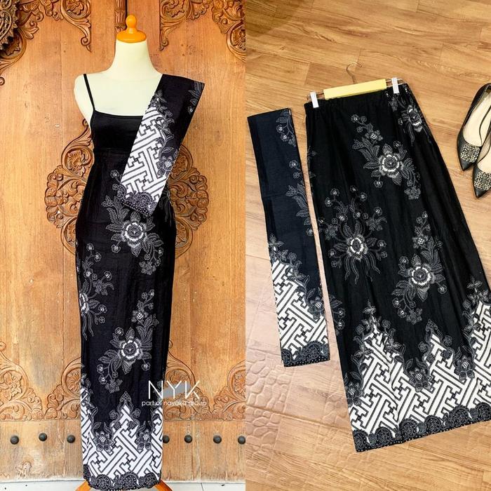 Terbaru Pradipta Batik - Rok Batik Modern Motif Pager Abu Rok Batik Span Panjang Bawahan Kebaya Wani