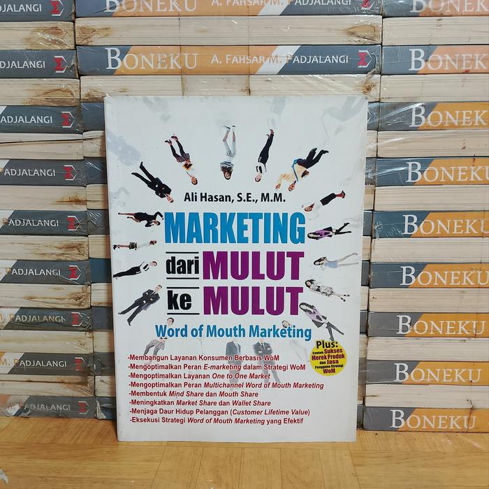 BUKU ASLI  - MARKETING DARI MULUT KE MULUT WORD OF MOUTH MARKETING