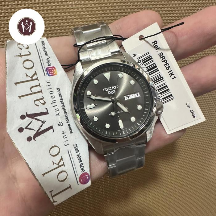 Seiko 5 Sports Grey Dial SRPE51 / SRPE51K1