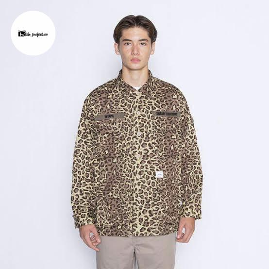 WTAPS Jungle Leopard Twill Camo Shirt