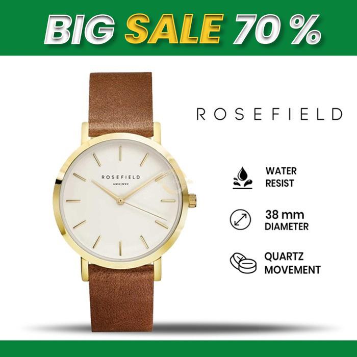SALE Jam Tangan Wanita Rosefield GWBRG-G34 Original