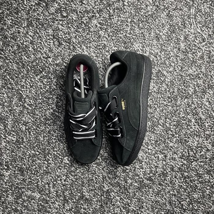 Sepatu Puma suede heart satin SZ 40.5 second