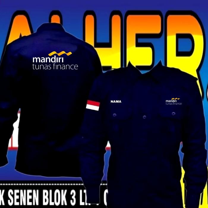kemeja mandiri tunas finance baju Mandiri Tunas finance seragam mandiri tunas finance Pdh mandiri tu