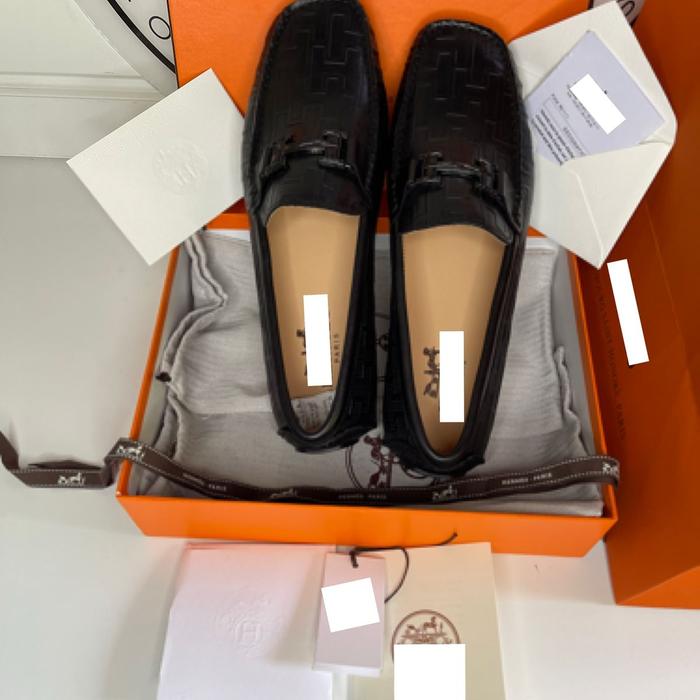 Preloved H Zapatos mocasines Paris hombre black Authentic
