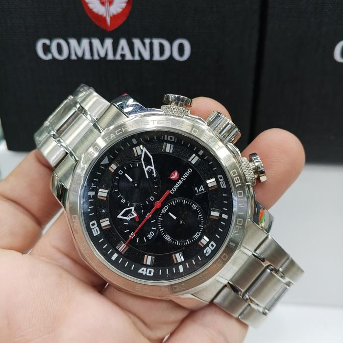 Jam tangan pria Commando CM7006G-3SDB#CM7006G-3SDB#Commando CM7006G