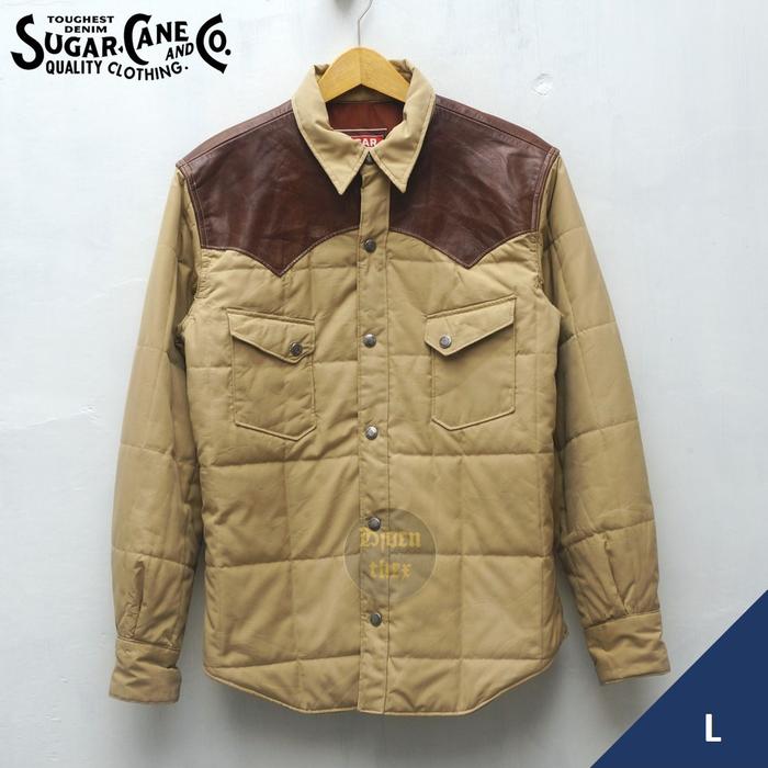 Sugar Cane Quilted Down Jacket  Size L