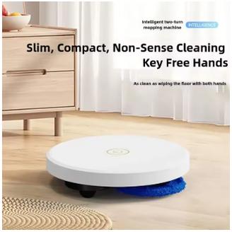 3-in-1 Smart Sweeping Robot 4000Pa Double-turn Silent Vacuum Cleaner Sweep Mop Brush Multi-function 
