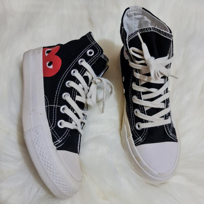 converse x cdg play original