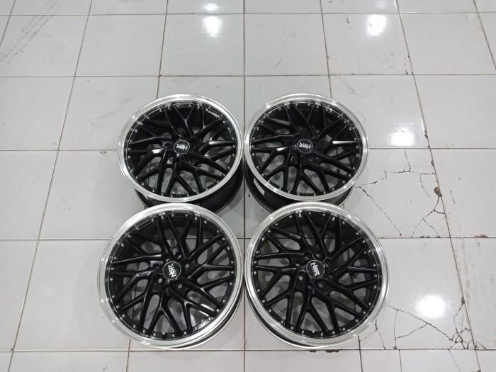 Velg mobil vios gen 1/2 ring 17 merk hsr sepulu kondisi seken bisa untuk wuling binggou / confero av