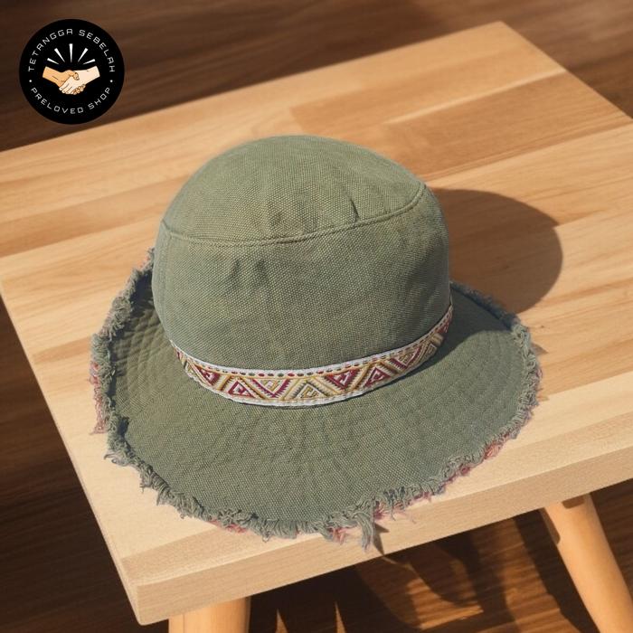 ( Sold ) Topi Bucket Michiko London Original