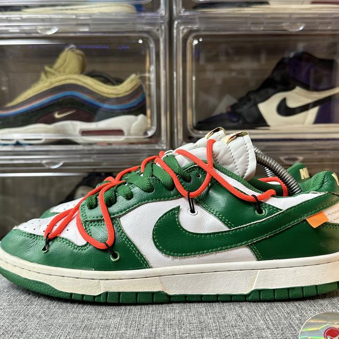 DUNK OFF WHITE PINE GREEN , DUNK LOW OFF WHITE GREEN