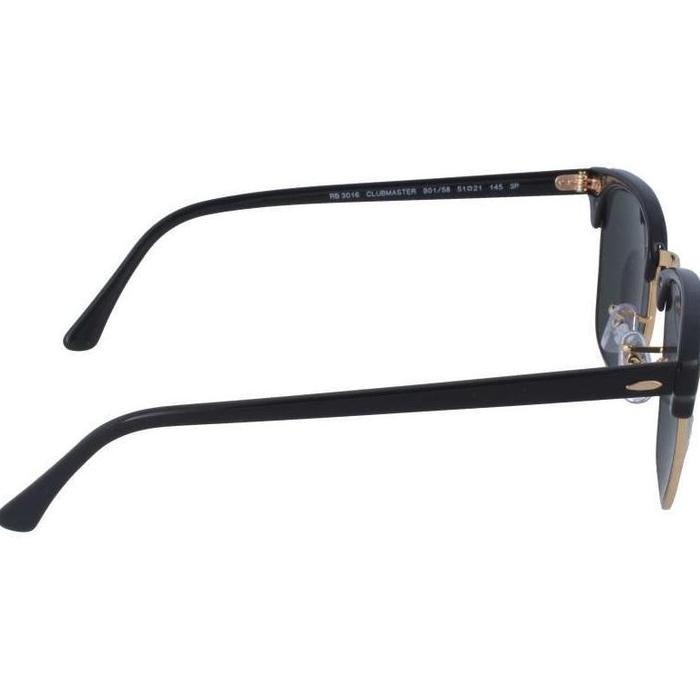 Terbaru KACAMATA RAYBAN CLUBMASTER BLACK POLARIZED RB3016 POLARIZED top