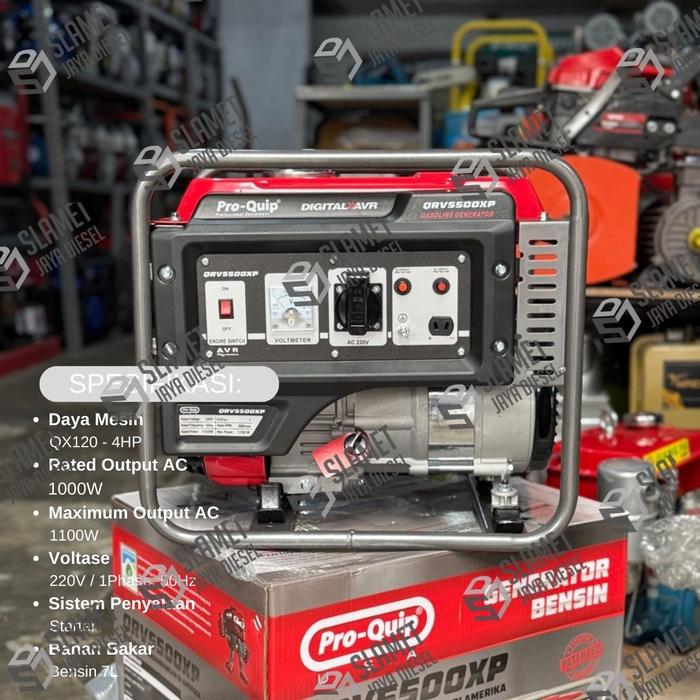 Genset Pro-Quip USA QRV5500XP - 1100Watt
