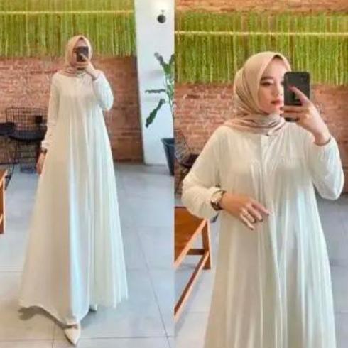 Premium Maryam Drees Gamis Maryam Premium Crinkle Airflow / Gamis Maryam Elegant Kekinian Bisa Cod B