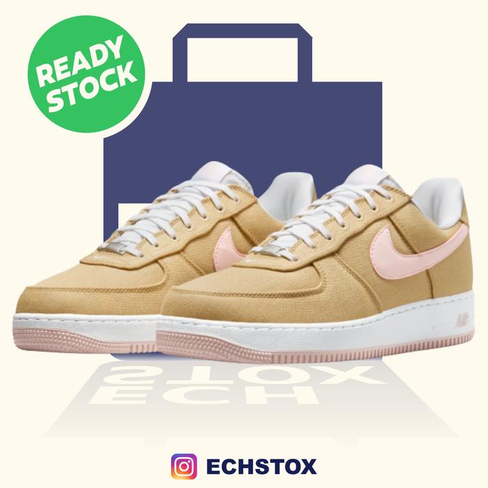 Nike Air Force 1 Low Linen Canvas Brand New 100% Authentic HV2021-200