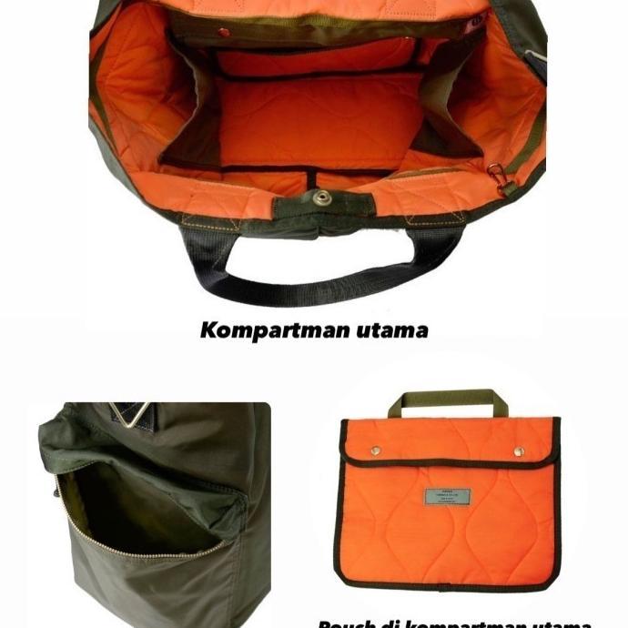 porter force 2way tote bag