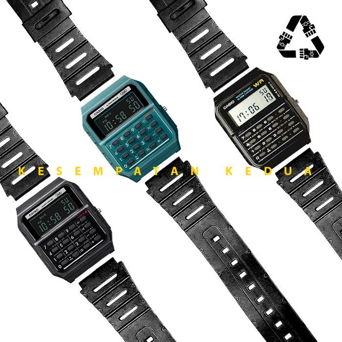 Strap Pengganti Casio Calculator Ca-53, Ca-56, Ca-61, Ca-50 Lug 20mm