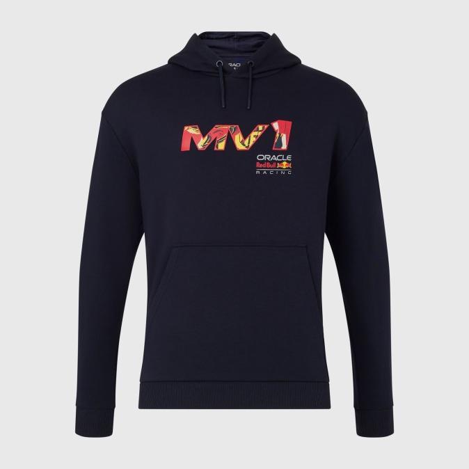 Red Bull Racing F1 2024 Max MV Verstappen Pop Art Oversized Hoodie. Hoodie Pria Formula 1