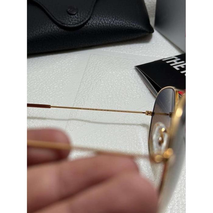 Terbaru Kacamata RayBan Aviator Large Metal Gold RB3025 001/51 58-14 Medium top