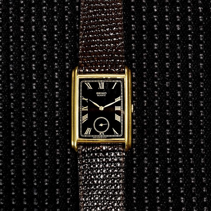 Seiko Sub Second Tank Watch