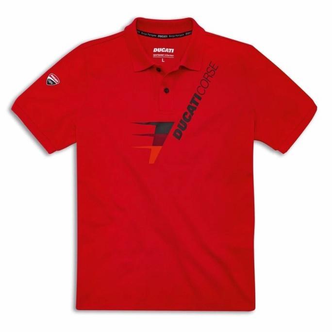 Ducati Corse MotoGP Speed Polo. Kaos Polo Pria