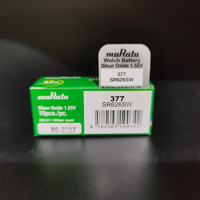 Baterai Jam Tangan Casio Q&Q Swatch Baterai MURATA 377 626 SW Original