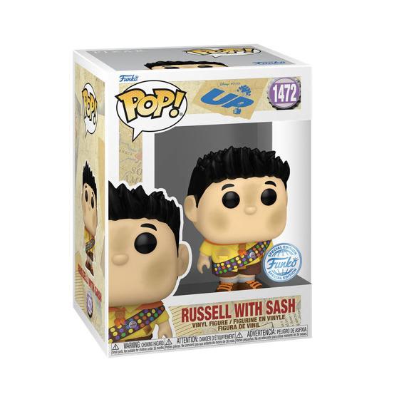 FUNKO POP! 1472 RUSSELL WITH SASH - UP!. Figure Mainan