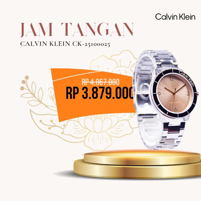 Jam tangan wanita Calvin Klein CK-25100025 original