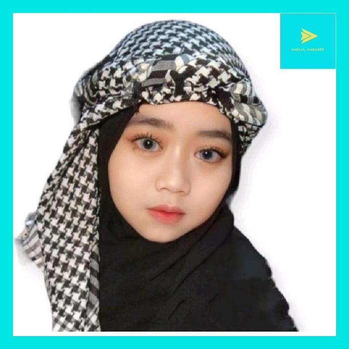 AMEL^ SORBAN HIJAB WANITA//SORBAN TACTICAL//SORBAN ARAB