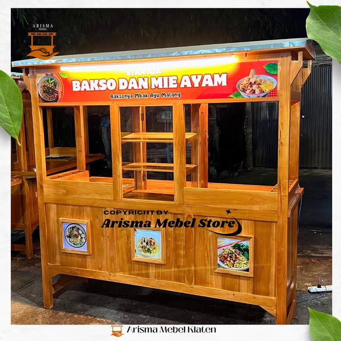 Gerobak Mie Ayam Bakso, Gerobak Mie Ayam Bakso Kekinian, Gerobak Mie ayam bakso murah, Gerobak mie a