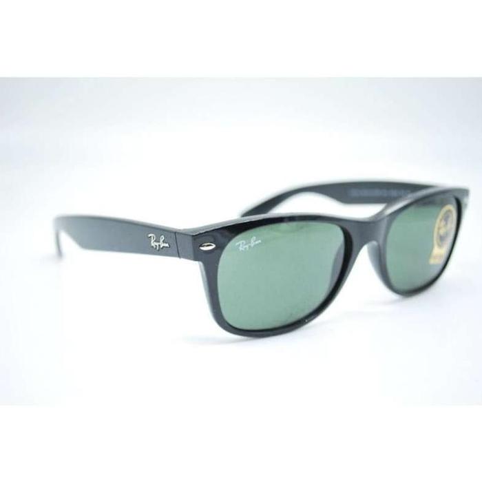 Terbaru KACAMATA RAYBAN WAYFARER RB2132 902 55 18 BLACK GLOSSY top