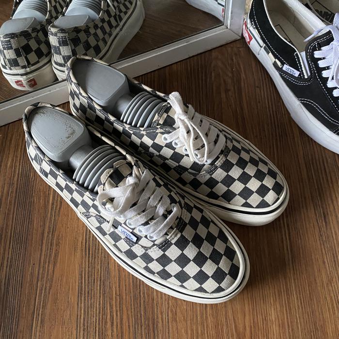 Vans authentic dx anaheim checkerboard original - sneakers second market