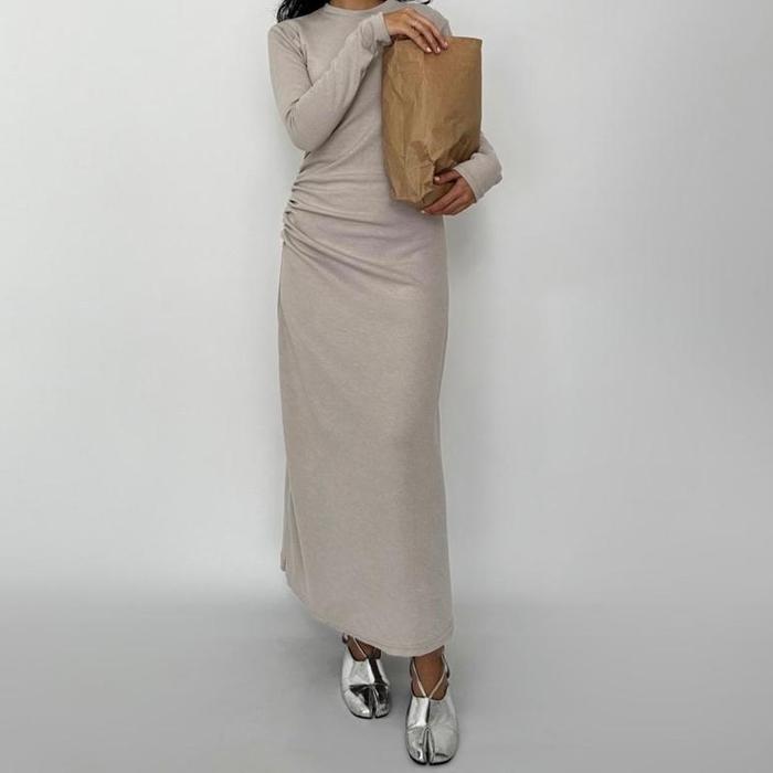 PUFF IT UP — Basic Knit Dress