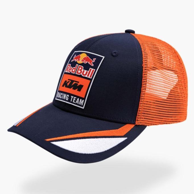 Red Bull KTM MotoGP Turbo Trucker Cap. Topi Unisex