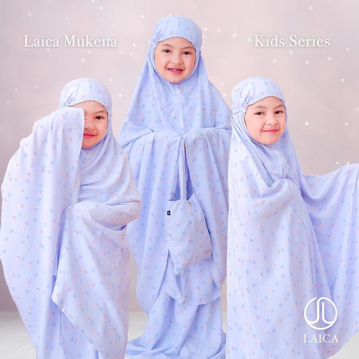 Mukena Kombinasi Rayon Laica Kids Batch 3