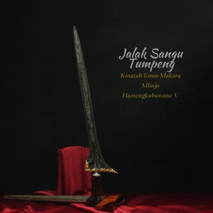 Keris JST Kinatah Emas Makara Pmaor Mlinjo HB V