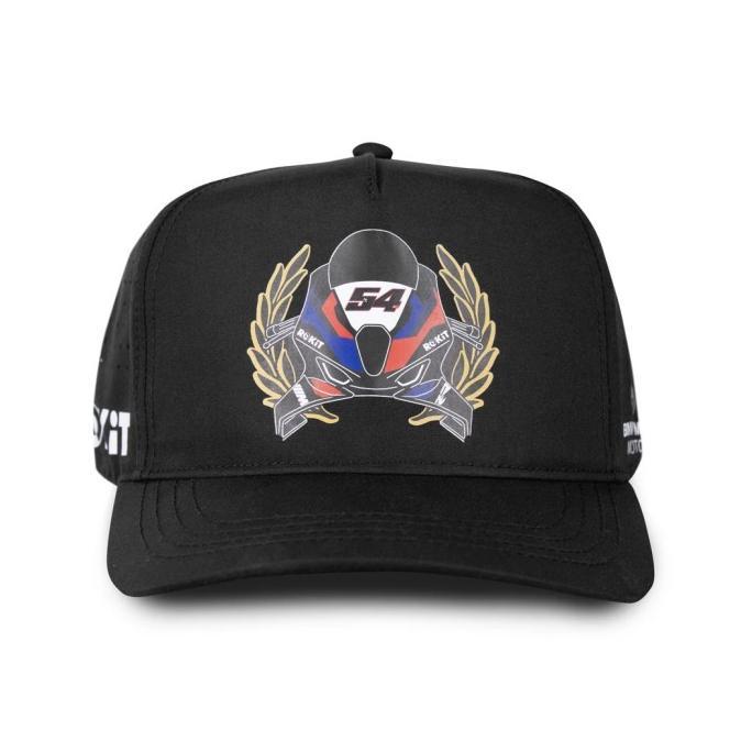 BMW WSBK Motorrad Ro kit 2024 TOPRAK WORLD CHAMPION 2024 Cap. Topi Unisex Pria Wanita SBK