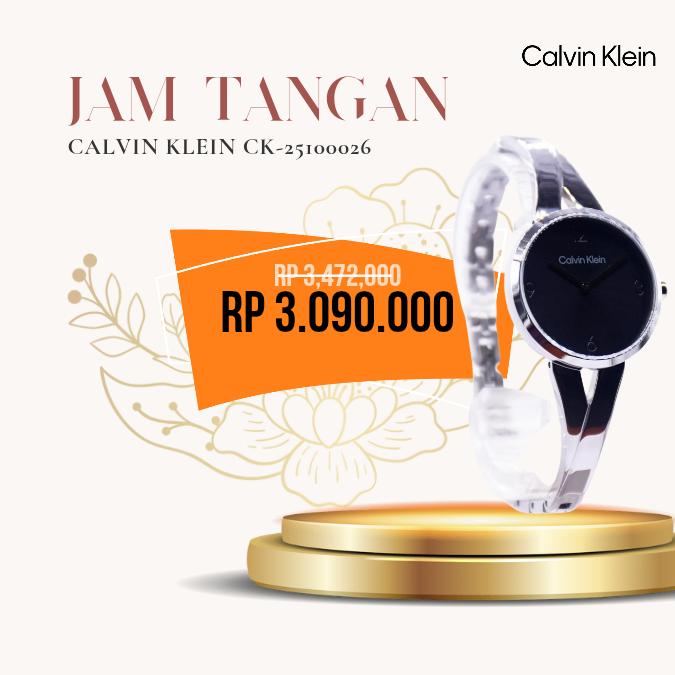 Jam tangan wanita Calvin Klein CK-25100026 original