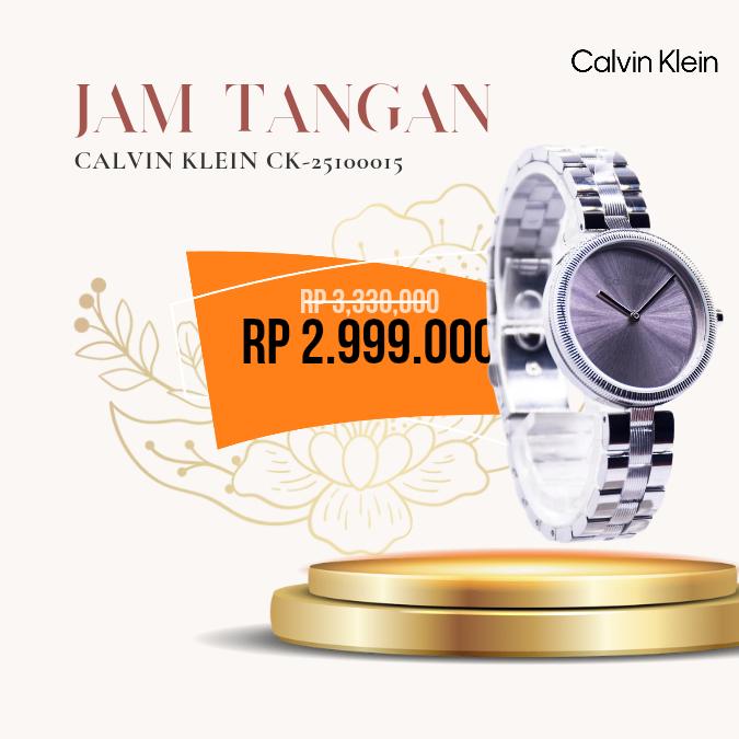 Jam tangan wanita Calvin Klein CK-25100015 original