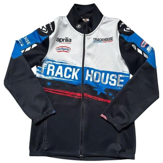 Trackhouse MotoGP Racing Team 2025 RARE Team Issue Track Jacket. Jaket Pria