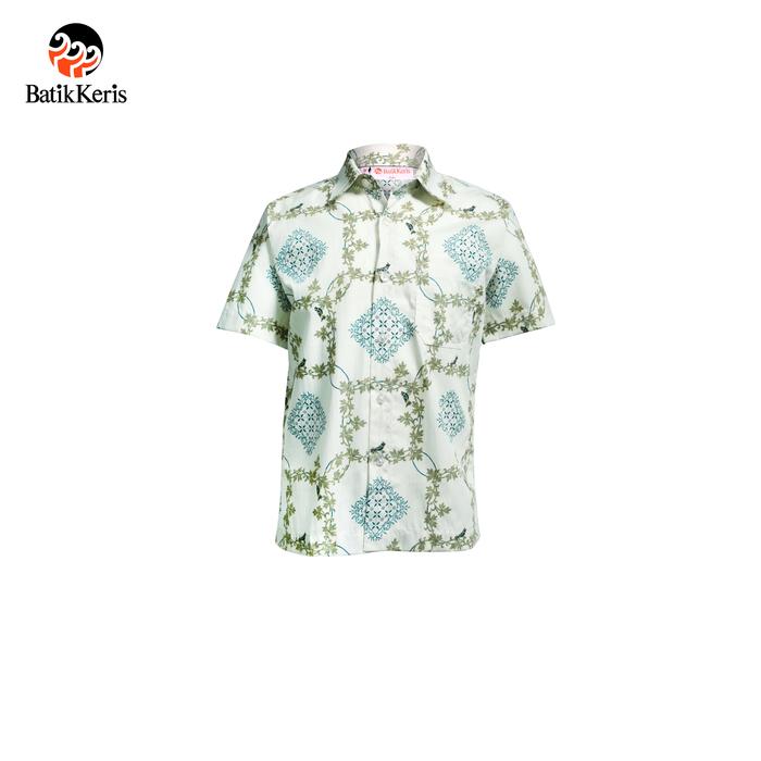 Batik Keris Kemeja Anak Batik Lengan Pendek Motif Keris Harashta