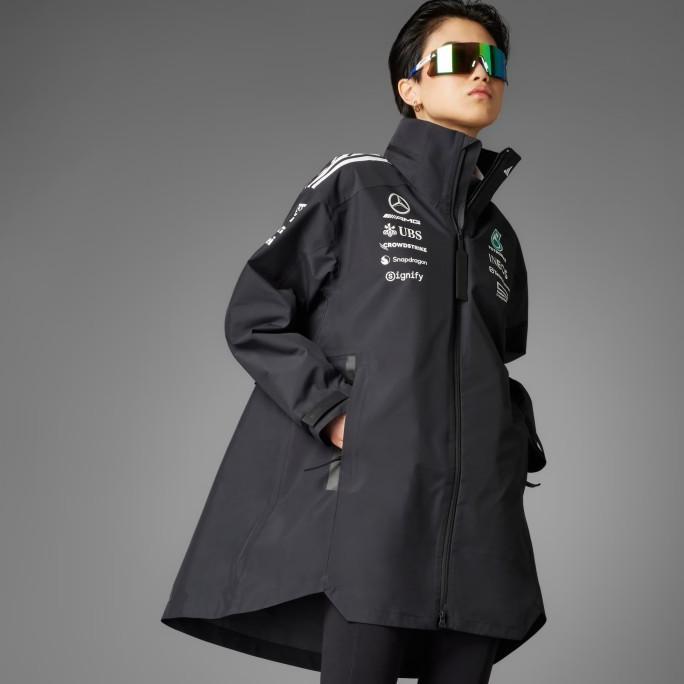 Mercedes-AMG F1 2025 MYSHELTER Womens Team Jacket. Jaket Wanita. Official Formula 1 Merchandise