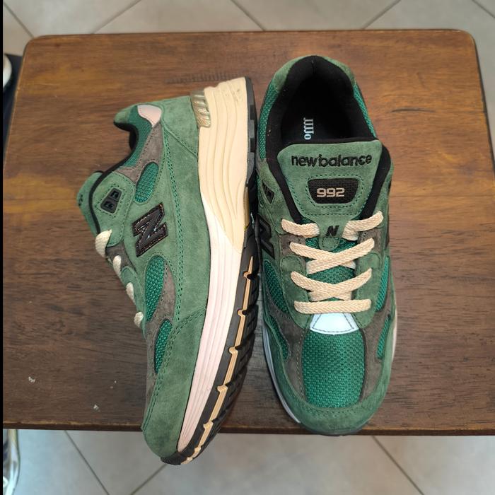 sepatu NB 992 jjjjoun Green Army