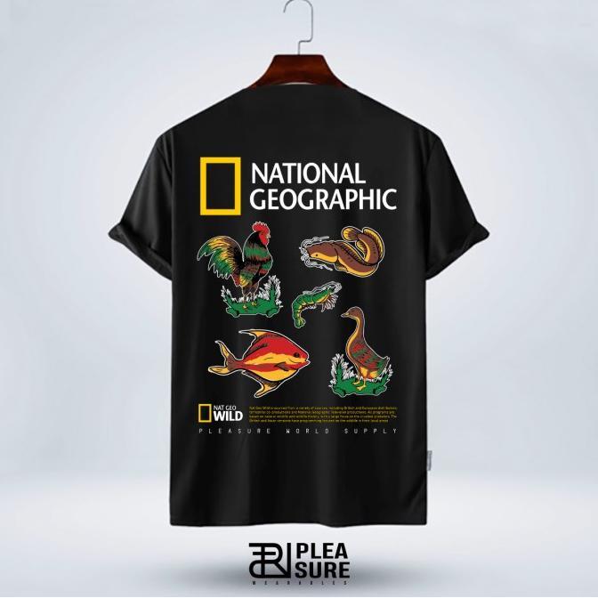 Tshirt National Geo Wild Parodi Pecel | Pleasure World