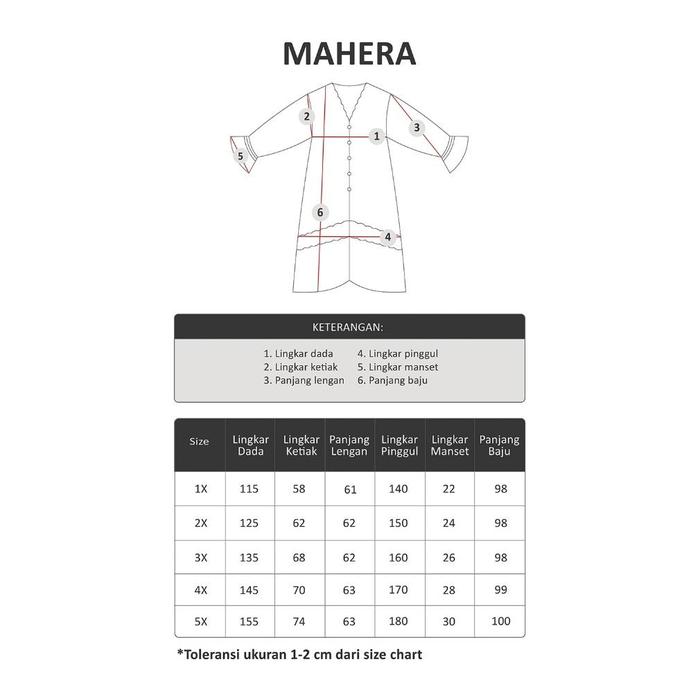 Bigissimo Eid Raya Series - Mahera Tunik Outer Tulle | Atasan Wanita Outer Tulle Brocade Tunik Big S