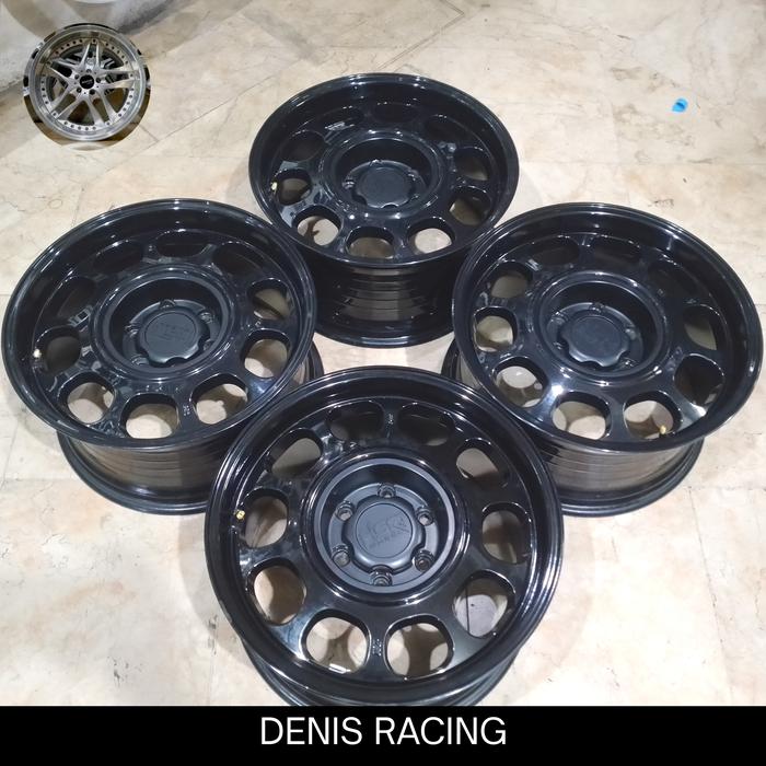 VELG RACING HSR, FORTUN/PAJERO, 18X9J PCD 6X139.7 HSR R18 MADE IN CHINA, HITAM, LOKASI JAKSEL JL. DE