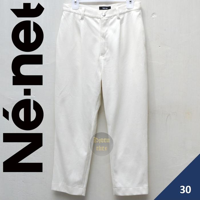 Issey Miyake Nenet Ankle Pants White  Size 29