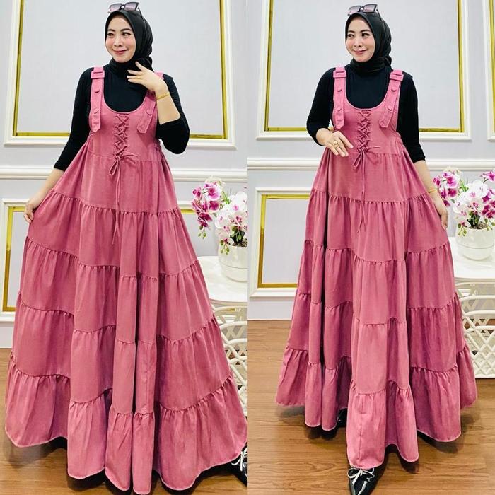 New QF. Gamis Overall 930 polos / Overall / Gamis Overall Terlaris